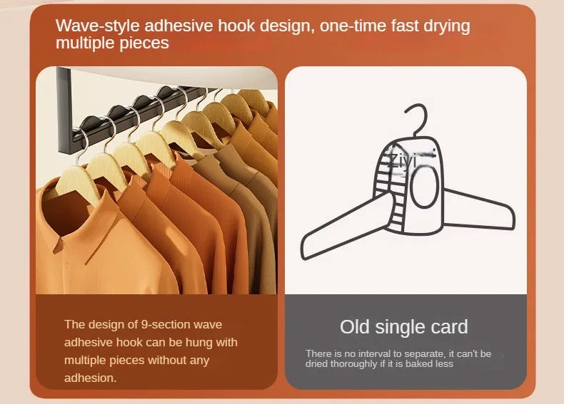 Sèche-linge électrique portable pliable avec télécommande et multifonctions