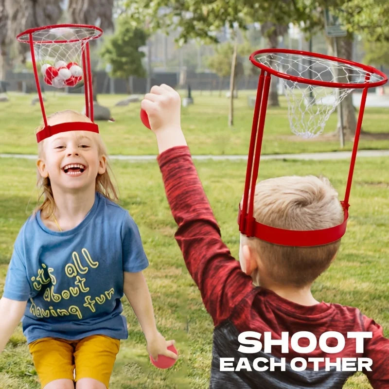 Lot de 2 jeux de basket-ball avec bandeau ajustable pour enfants et adultes